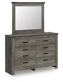 Frandern Twin Panel Bed, Dresser and Mirror