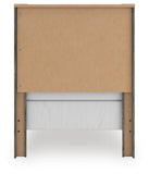 Frandern Twin Panel Bed, Dresser and Mirror
