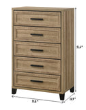 Jameson Brown Bedroom Set