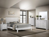 Evan White Mirror (Mirror Only) - Crown Mark | Olivia Furniture