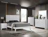 Evan White Mirror (Mirror Only) - Crown Mark | Olivia Furniture
