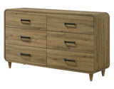 Nyomi Light Brown Panel Bedroom Set