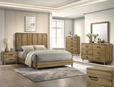 Nyomi Light Brown Dresser Top(Only Mirror) - Crown Mark | Olivia Furniture