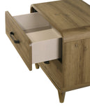 Nyomi Light Brown Panel Bedroom Set