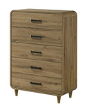Nyomi Light Brown Panel Bedroom Set