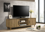 Nyomi Light Brown TV Stand - Crown Mark | Olivia Furniture