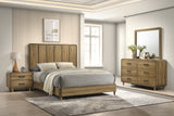 Nyomi Light Brown Panel Bedroom Set