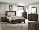 Carlton Brown Bedroom Mirror (Mirror Only) - Crown Mark | Olivia Furniture