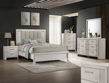 Carlton White Mist Dresser Top (Mirror Only) - Crown Mark | Olivia Furniture