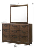 Lakecrest Brown Bedroom Set