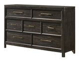 Ethel Dark Brown Bedroom Set