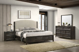 Ethel Dark Brown Bedroom Set