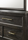 Ethel Dark Brown Bedroom Set