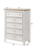 Aston White Storage Bedroom Set