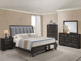 Jaymes Gray Bedroom Mirror (Mirror Only) - Crown Mark | Olivia Furniture
