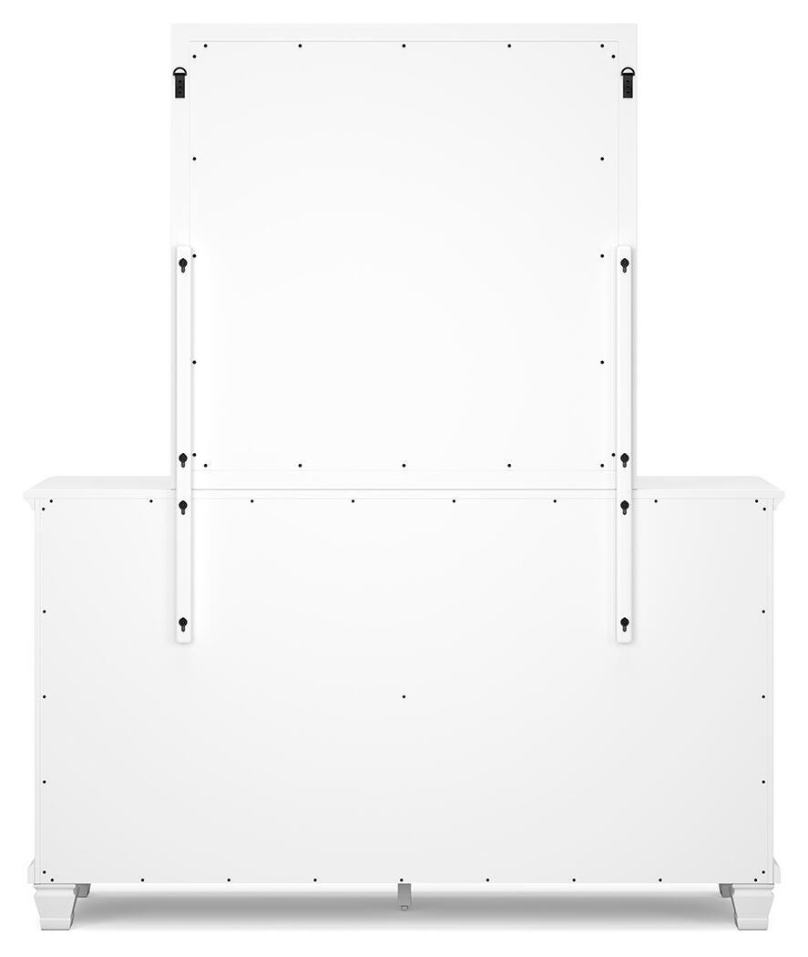 Fortman Full Panel Bed, Dresser and Mirror