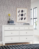 Fortman King Panel Bed, Dresser and 2 Nightstands