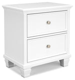 Fortman Queen Panel Bed, Dresser, Mirror and Nightstand