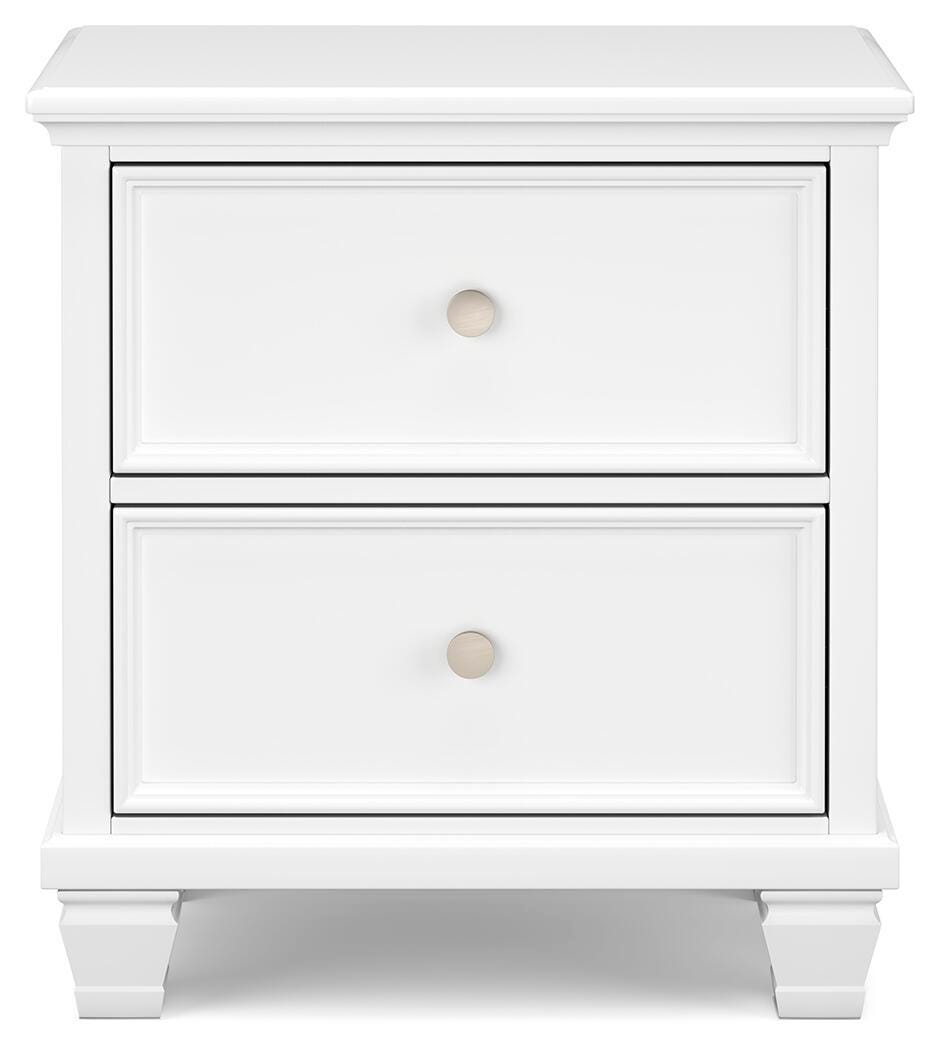 Fortman King Panel Bed, Dresser, Mirror, Chest and Nightstand