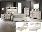 Carter White Dresser Mirror (Mirror Only) - Crown Mark | Olivia Furniture