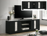 Rangley Black TV Stand - Crown Mark | Olivia Furniture