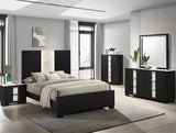 Rangley Black Mirror (Mirror Only) - Crown Mark | Olivia Furniture