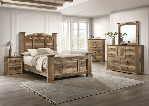 Ella-Mae Natural Bedroom Set
