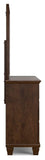 Danabrin King Panel Bed, Dresser and Mirror