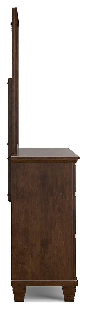 Danabrin Full Panel Bed, Dresser and Mirror