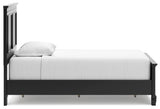 Lanolee Twin Panel Bed, Dresser and Mirror