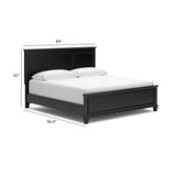 Lanolee King Panel Bed, Dresser, Mirror and 2 Nightstands