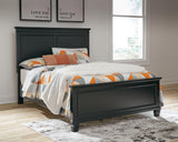 Lanolee Full Panel Bed and Chest