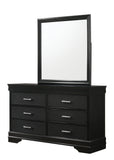 Amalia Black Panel Youth Bedroom Set