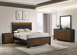 Nemy Brown Bedroom Set
