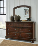 Porter Queen Panel Bed, Dresser, Mirror and 2 Nightstands