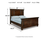 Porter Queen Panel Bed, Dresser, Mirror and 2 Nightstands