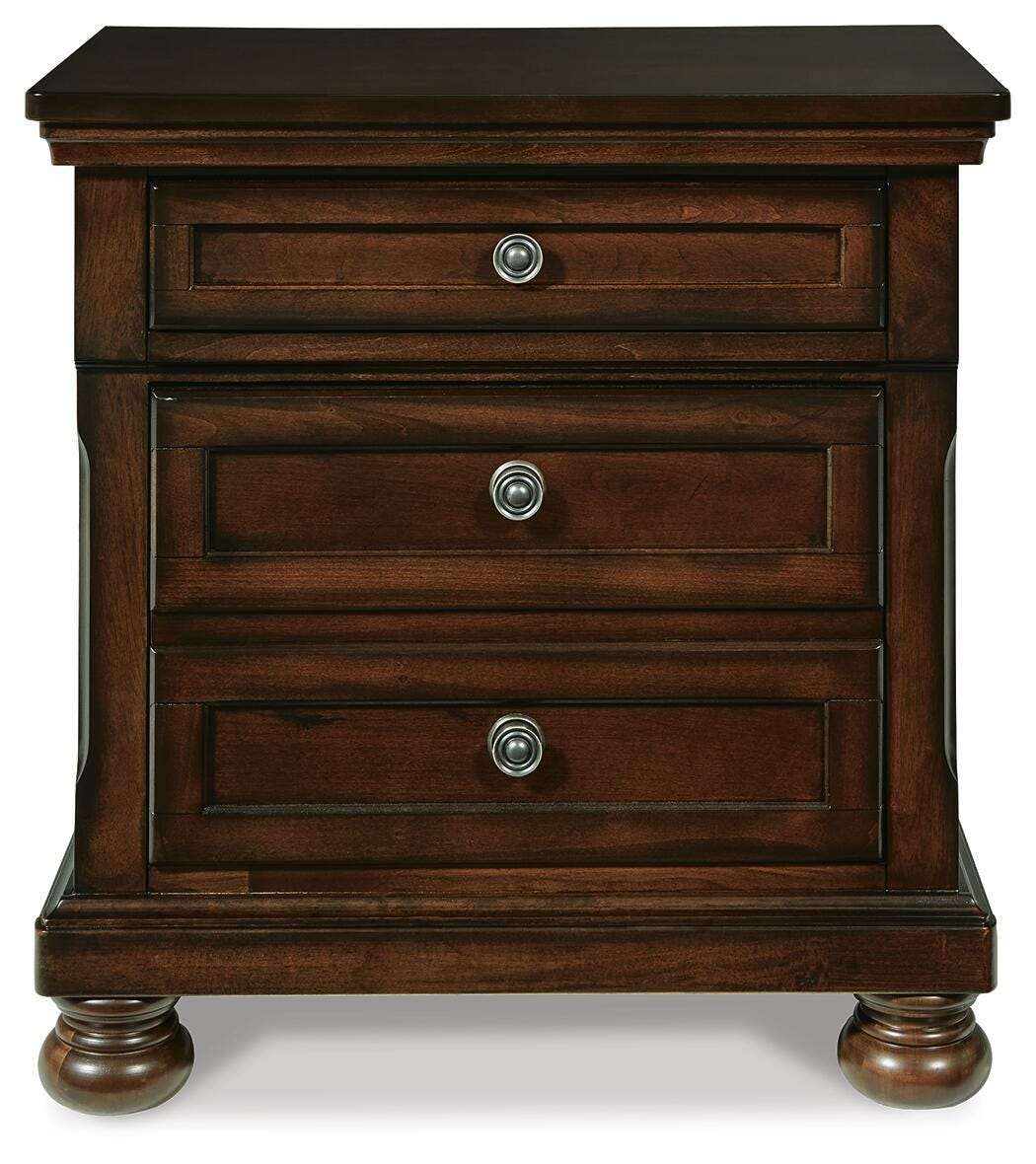 Porter Queen Panel Bed, Dresser, Mirror and 2 Nightstands