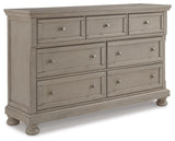 Lettner Queen Panel Bed, Dresser and 2 Nightstands
