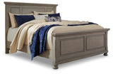 Lettner King Panel Bed, Chest and 2 Nightstands