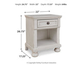 Robbinsdale Twin Storage Bed, Dresser, Mirror and Nightstand