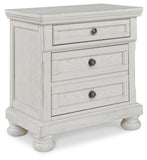 Robbinsdale Twin Sleigh Storage Bed, Dresser and Nightstand