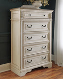Realyn Full Panel Bed and Chest