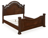 Lavinton Queen Poster Bed, Chest and Nightstand