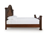Lavinton Queen Poster Bed, Dresser, Mirror and Nightstand
