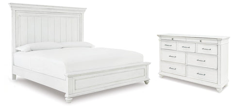 Kanwyn Queen Panel Bed and Dresser