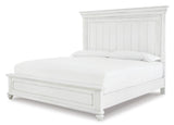 Kanwyn King Panel Bed, Dresser and Mirror