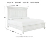 Kanwyn Queen Panel Bed with Dresser and Mirror