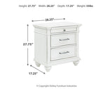 Kanwyn Queen Panel Storage Bed, Dresser, Mirror and Nightstand