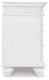 Kanwyn Queen Panel Storage Bed, Dresser, Mirror and Nightstand
