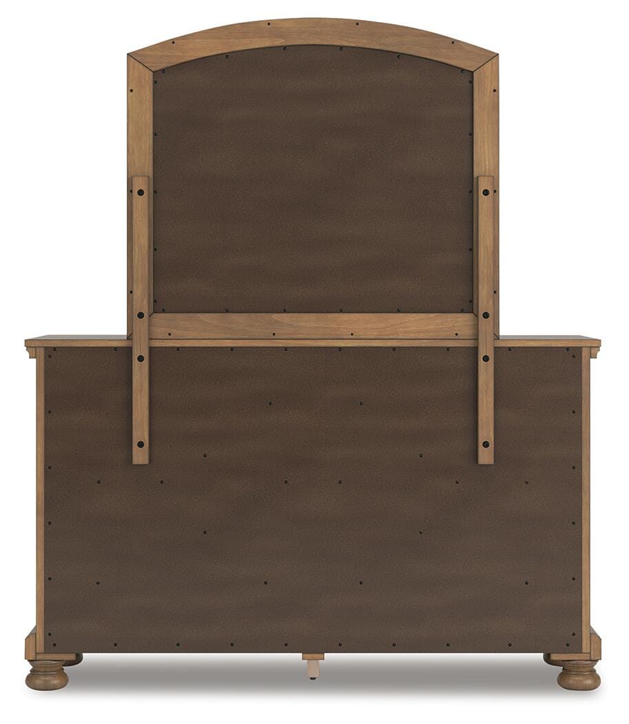 Feddinger King Panel Bed, Dresser, Mirror, Chest and 2 Nightstands